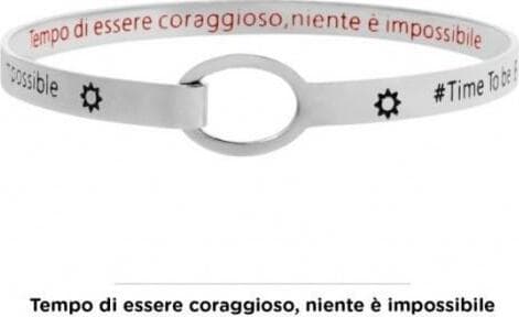 Marlù---BRACCIALE-RIGIDO-Brave-nothing-is-impossibile