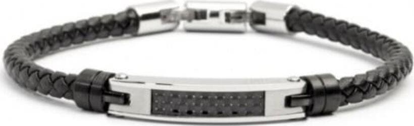 Marlù---BRACCIALE-TARGA-ACCIAIO-NERO-E-SMALTO