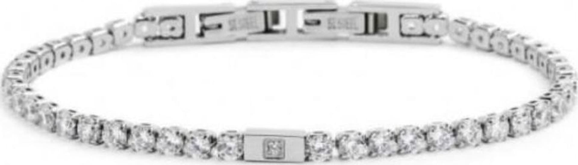 Marlù---BRACCIALE-TENNIS-ZIRCONI-BIANCHI-3MM-ACCIAIO