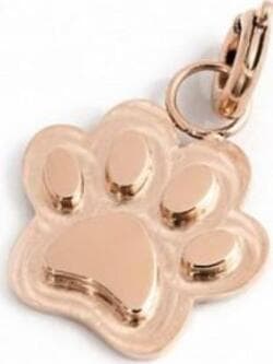 Marlù---CHARM-A-FORMA-DI-ZAMPINA-PVD-ROSE'