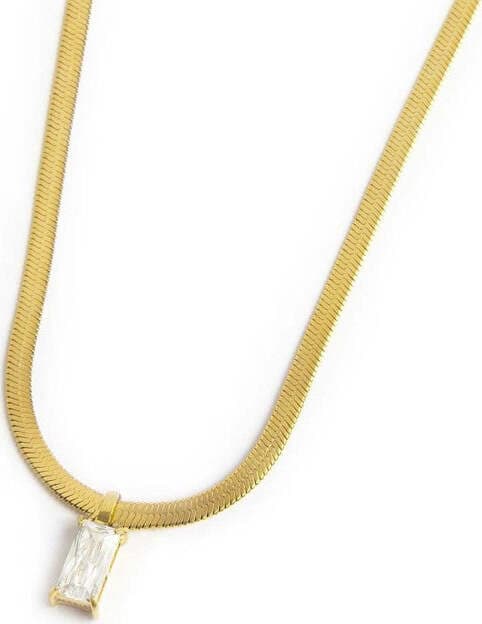 Marlù---Collana-catena-snake-con-zircone-baguette