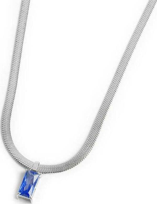 Marlù---Collana-catena-snake-con-zircone-baguette