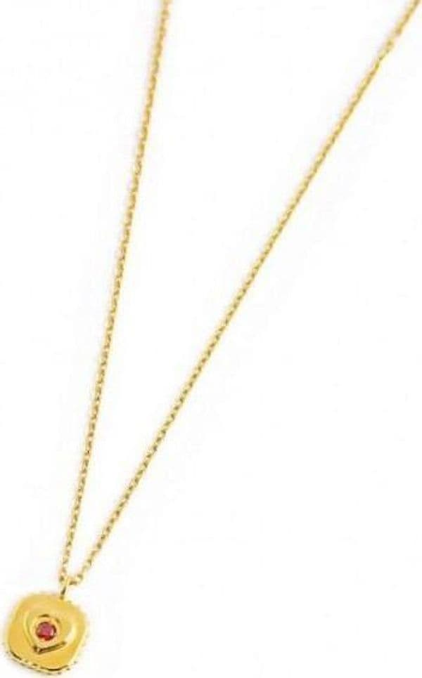 Marlù---COLLANA-PENDENTE-QUADRATO-CON-CUORE-CRISTALLO-ROSSO-PVD-ORO