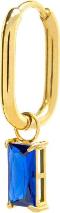 Marlù---Orecchino-ovale-con-zircone-baguette