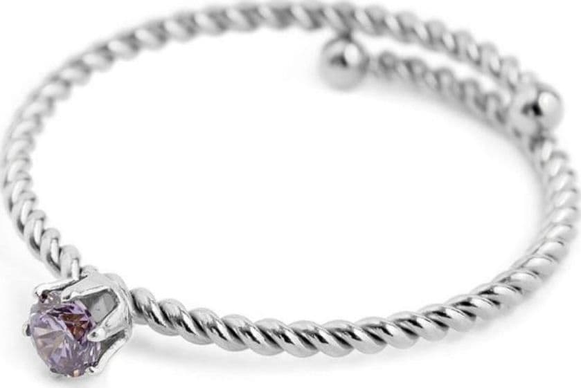 MARLÙ-ANELLO-CRISTALLO-VIOLA-3-MM-ACCIAIO