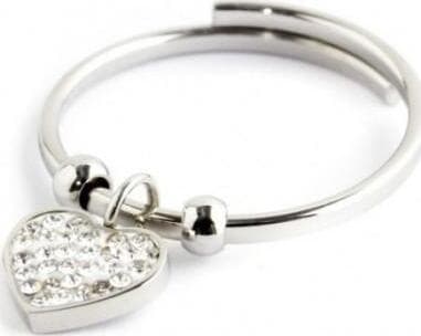 Marlù--ANELLO-CUORE-ACCIAIO-STRASS-PENDENTE