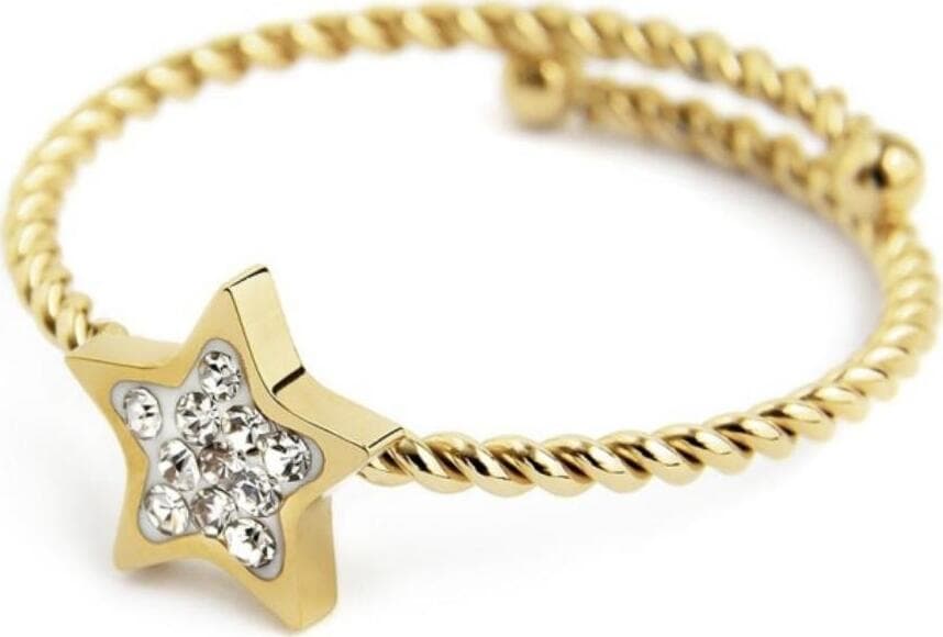 MARLÙ-ANELLO-STELLA-CON-CRISTALLI-BIANCHI-PVD-ORO