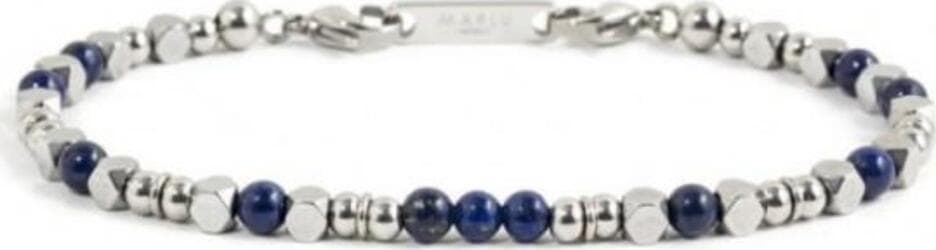 Marlù-BRACCIALE-ACCIAIO-PIETRE-LAPIS-ED-EMATITE