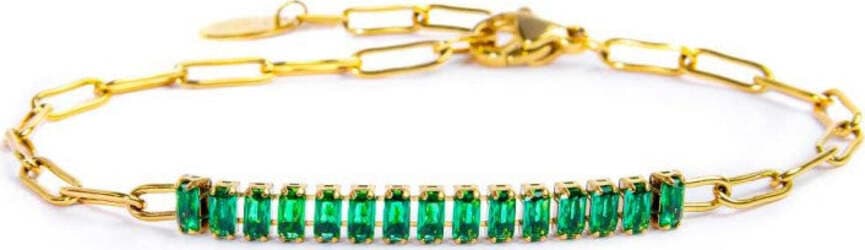 Marlù-Bracciale-catena-con-tennis-cristalli-baguette-centrali