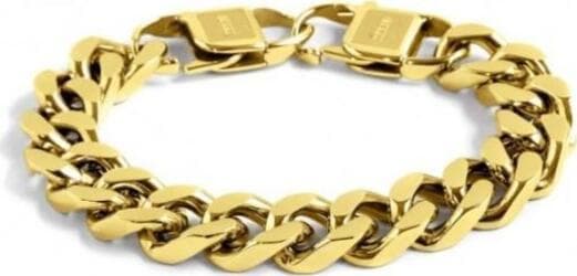 Marlù-BRACCIALE-CATENA-GRUMETTA-12MM-PVD-ORO