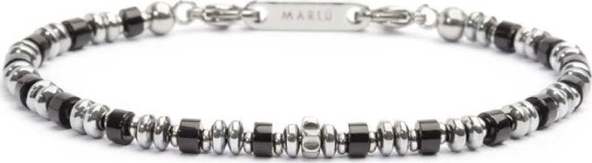 Marlù-Bracciale-con-rondelle-in-pietra-ed-elementi-in-ematite