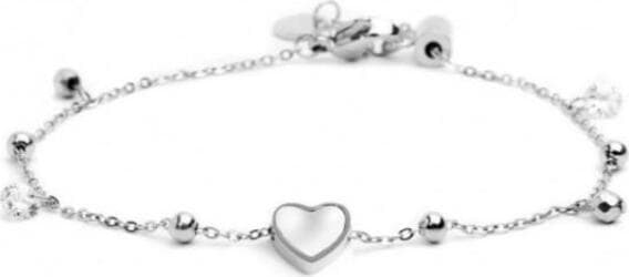 Marlù--Bracciale-Cuore-Madreperla-Con-Pendenti-Ematite-E-Cristalli-Acciaio