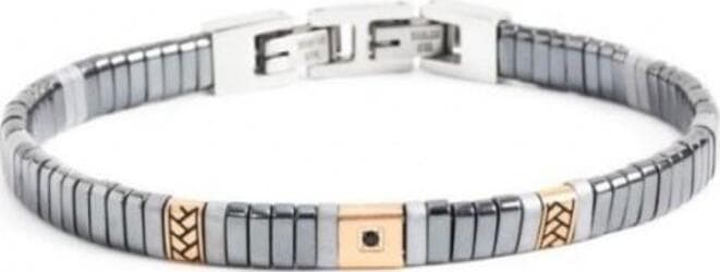Marlù-BRACCIALE-IN-EMATITE-CON-CRISTALLO-NERO
