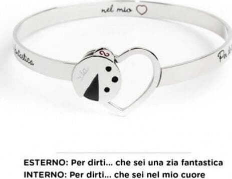 Marlù-BRACCIALE-RIGIDO-COCCINELLA-ACCIAIO