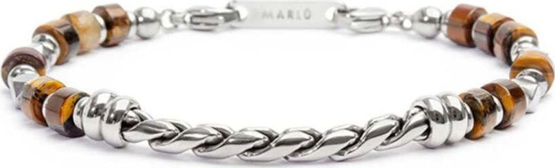 Marlù-Bracciare-con-rondelle-occhio-di-tigre-catena-twisted