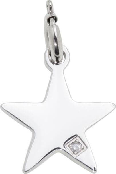 Marlù-CHARM-ACCIAIO-STELLA-CON-ZIRCONE