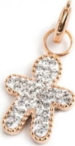 Marlù-CHARM-BIMBO-CRISTALLI-BIANCHI-PVD-ROSE'