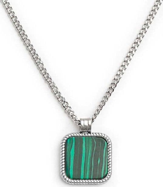 Marlù-Collana-catena-grumetta-con-piastrina-quadrata-pendente