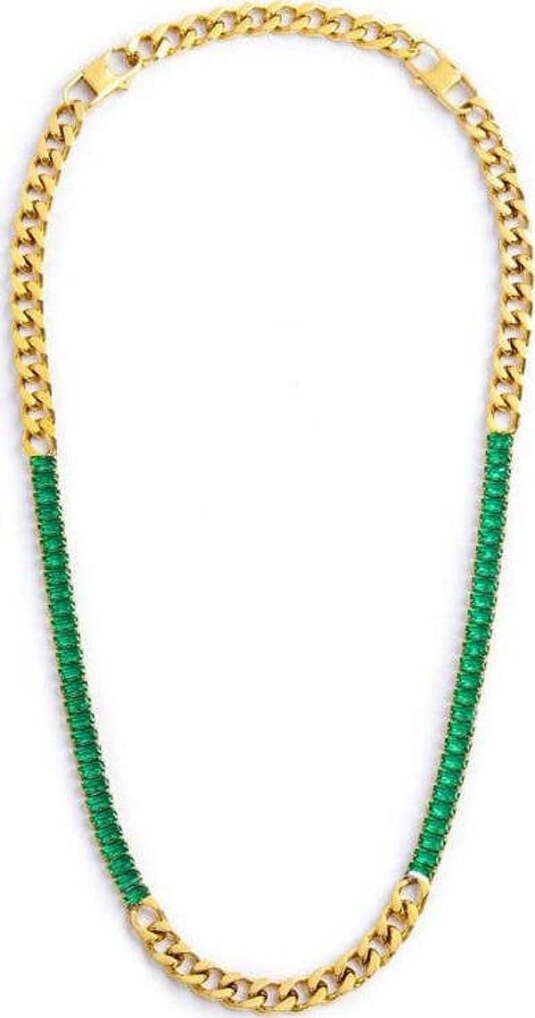 Marlù-Collana-catena-grumetta-con-tennis-cristalli-baguette