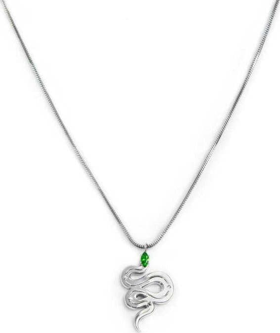 Marlù-Collana-catena-snake-quadrata-con-serpente-pendente