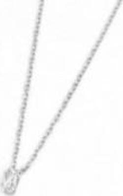 MARLù-COLLANA-CON-CRISTALLO-BAGUETTE-BIANCO-ACCIAIO