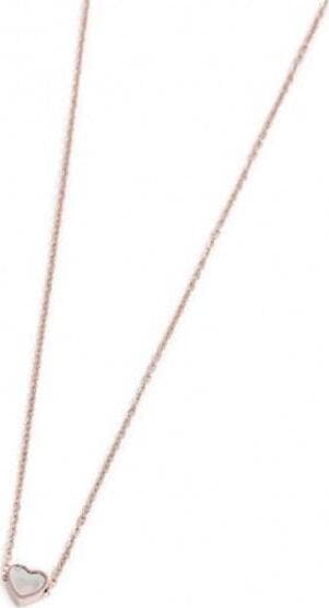 Marlù--Collana-Con-Cuore-In-Madreperla-Pvd-Rosè