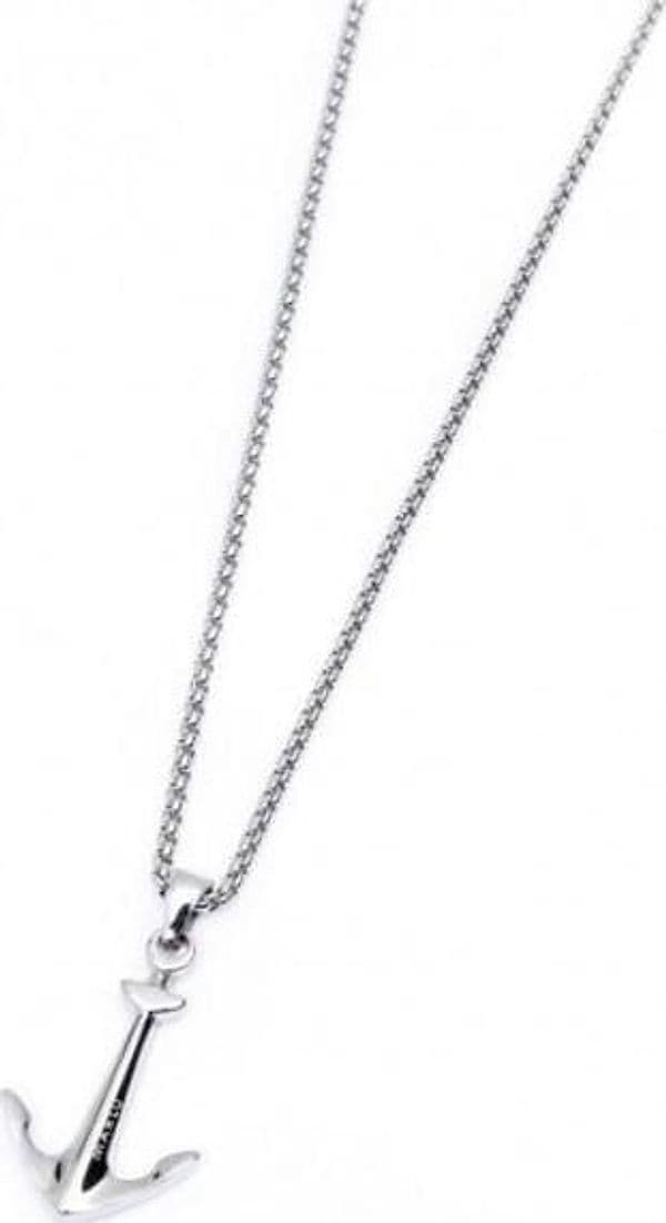 Marlù-Collana-In-Acciaio-50cm-Con-Ancora