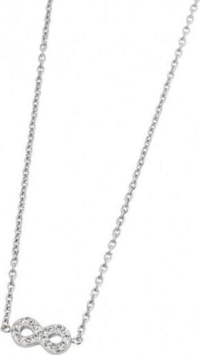 Marlù-COLLANA-INFINITO-ACCIAIO-CON-STRASS