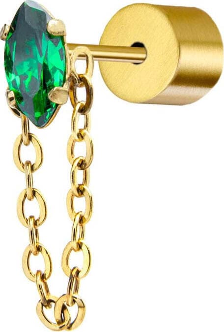 Marlù-Orecchino-a-lobo-con-zircone-e-catena-cross