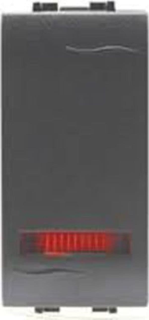 MARLANVIL---DEVIATORE-UNIPOLARE-16A-250V-CON-SPIA-LUMINOSA-SERIE-ONDA-COLORE-GRIGIO-ART.-7708.6