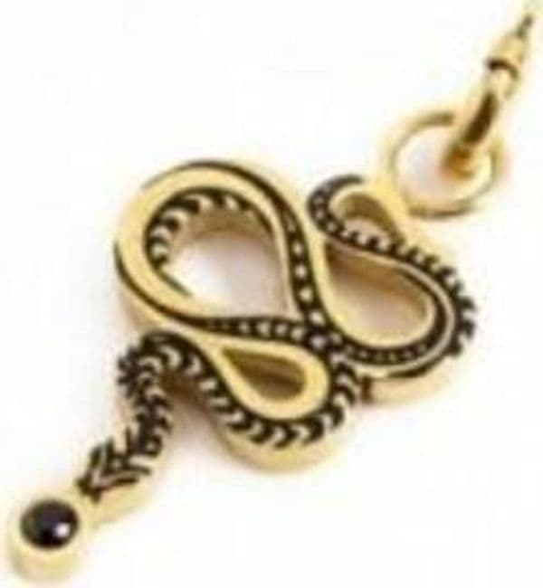 MARLU'-CHARM-ORO-PVD-CON-BLACK-OIL-SERPENTE