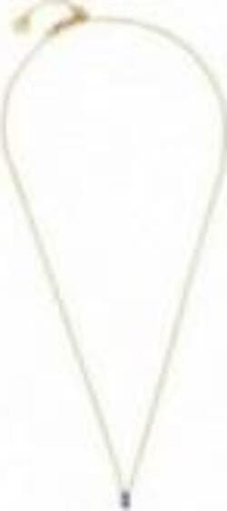 MARLU'-COLLANA-CON-CRISTALLO-BAGUETTE-BLU-PVD-ORO