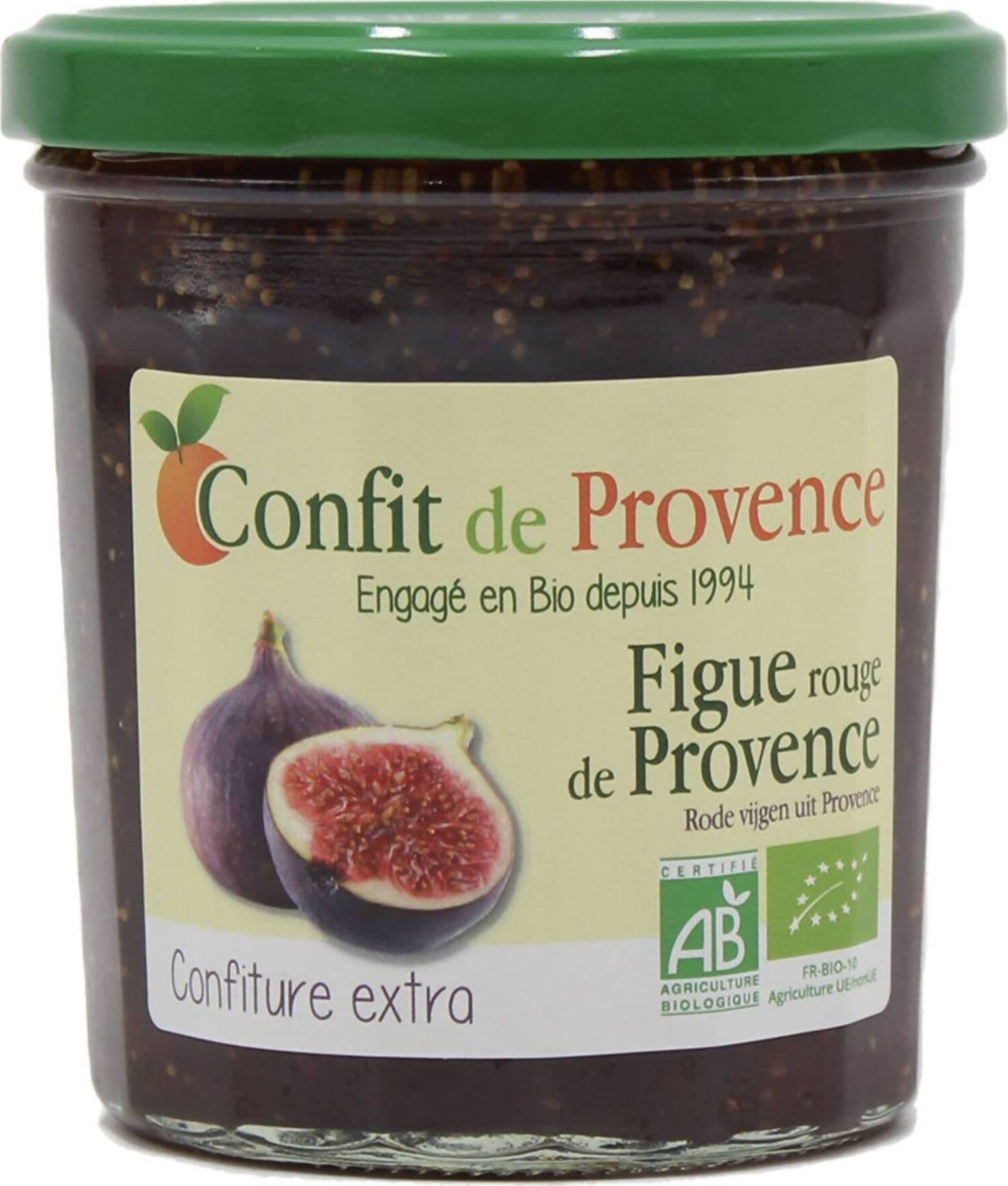 Marmelatta Di Fico Rosso Di Provenza Biologico 370g Con Zucchero Di Canna E Succo Di Limone Concentrato*.
