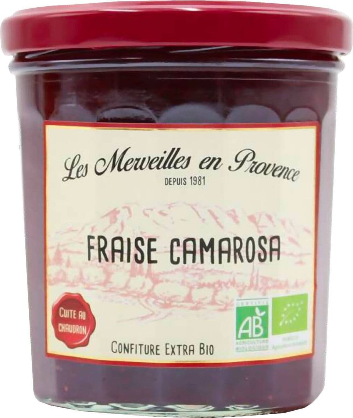 Marmellata di Fragole Camora Bio extra biologica 370g