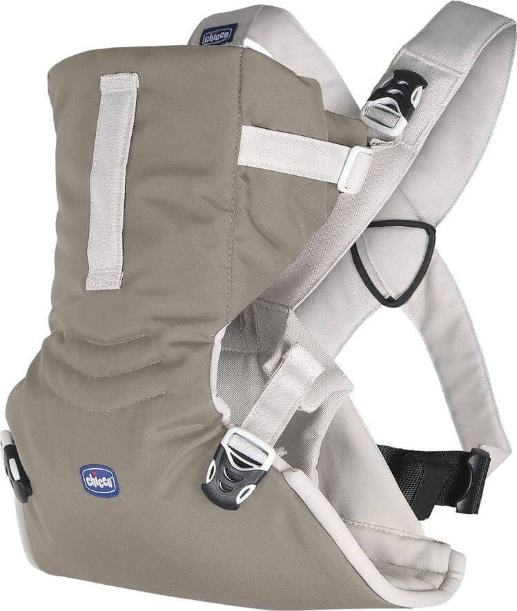Marsupio A Fascia Chicco Ergonomico Easyfit Marsupio Per Bebè E Bambini Dalla Nascita A 9 Kg, Porta Bebè Semplice E Intuitivo Da Indossare, Fronte Mamma E Fronte Strada, Con Supporto Per Testa E Collo, Beige