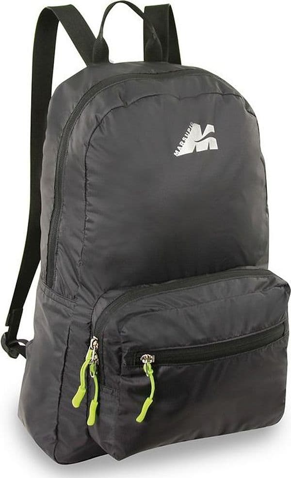 Marsupio Flash Zaino Casual, 41 cm, Nero