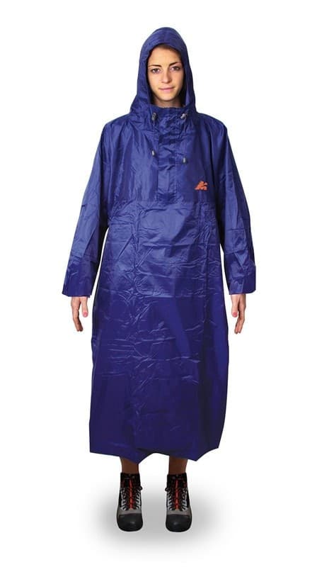 Marsupio-Kway,-Poncho-Impermeabile-Termosaldato-Uomo,-Blu