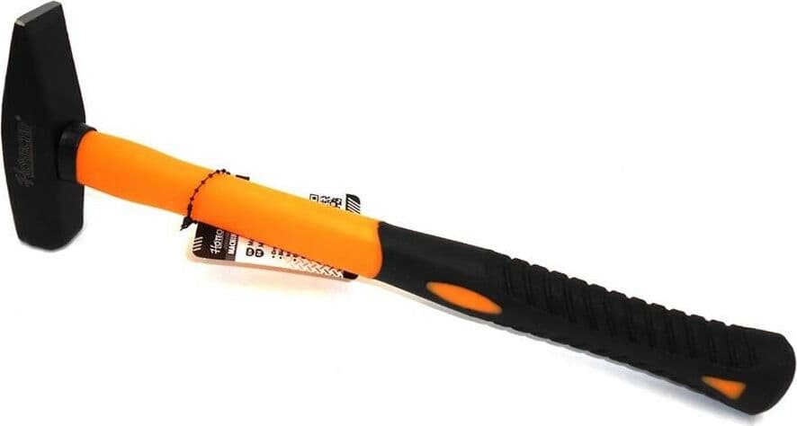 Martello-300-Gr-Mazzetta-Falegname-Bricolage-Manico-In-Fibra-E-Gomma-Tools