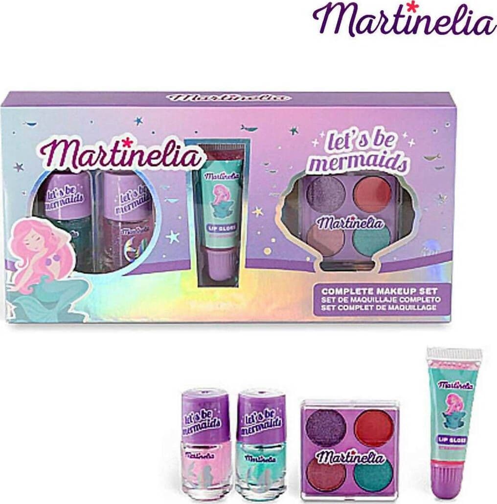 Martinelia Let's Be Mermaids Complete Makeup Set Set Completo Trucco Sirenetta Per Bambine 2 Smalt Una Fard E Un Rossetto Bellezza/Accessori e strumenti di bellezza/Strumenti e accessori per trucco/Specchi cosmetici e specchietti compatti Cartoleria Deja Vu - Crotone, Commerciovirtuoso.it