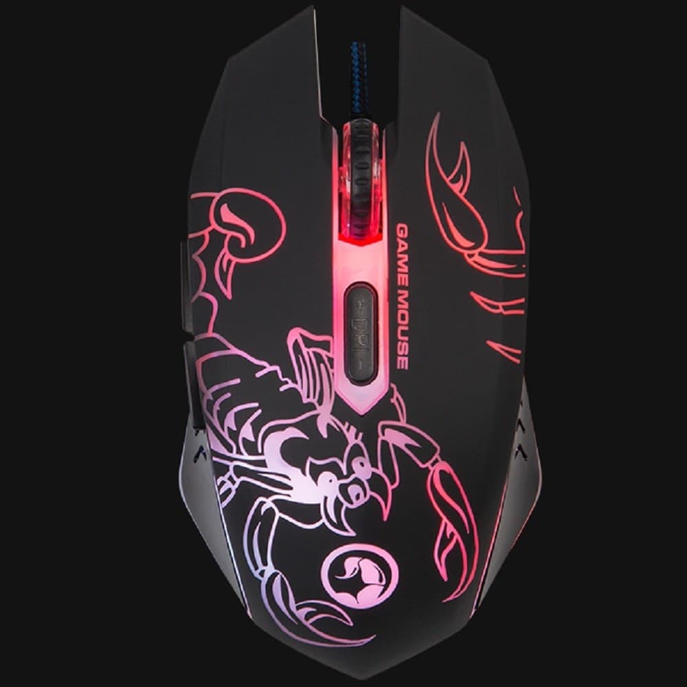 Marvo Scorpion M316 Mouse Ottico Gaming Retroilluminato 2400 Dpi Luminoso Pc Usb Videogiochi/PC/Accessori/Mouse da gioco Trade Shop italia - Napoli, Commerciovirtuoso.it