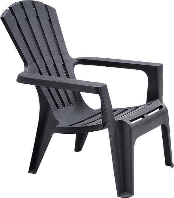 MARYLAND---poltrona-da-giardino-in-plastica-Nero-Milani-Home