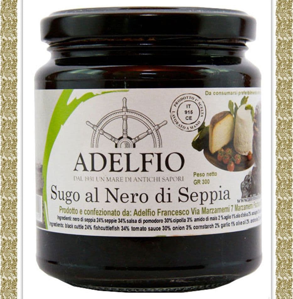 Adelfio - Sugo al Nero di Seppie 300 gr