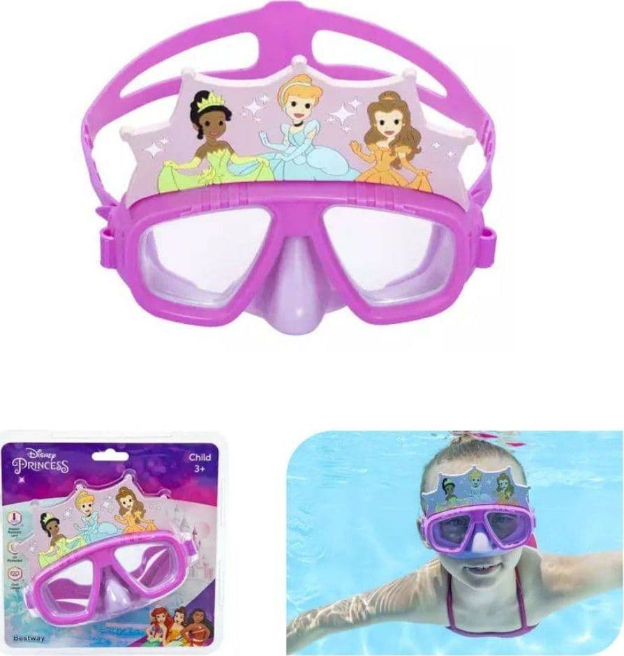 MASCHERA DISNEY PRINCIPESSE PER BAMBINI REGOLABILI NUOTO PISCINA MARE ESTATE in Occhialini Trade Shop italia - Napoli, commercioVirtuoso.it