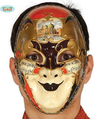 Maschera-Veneziana-decorata-Fiestas-Guirca