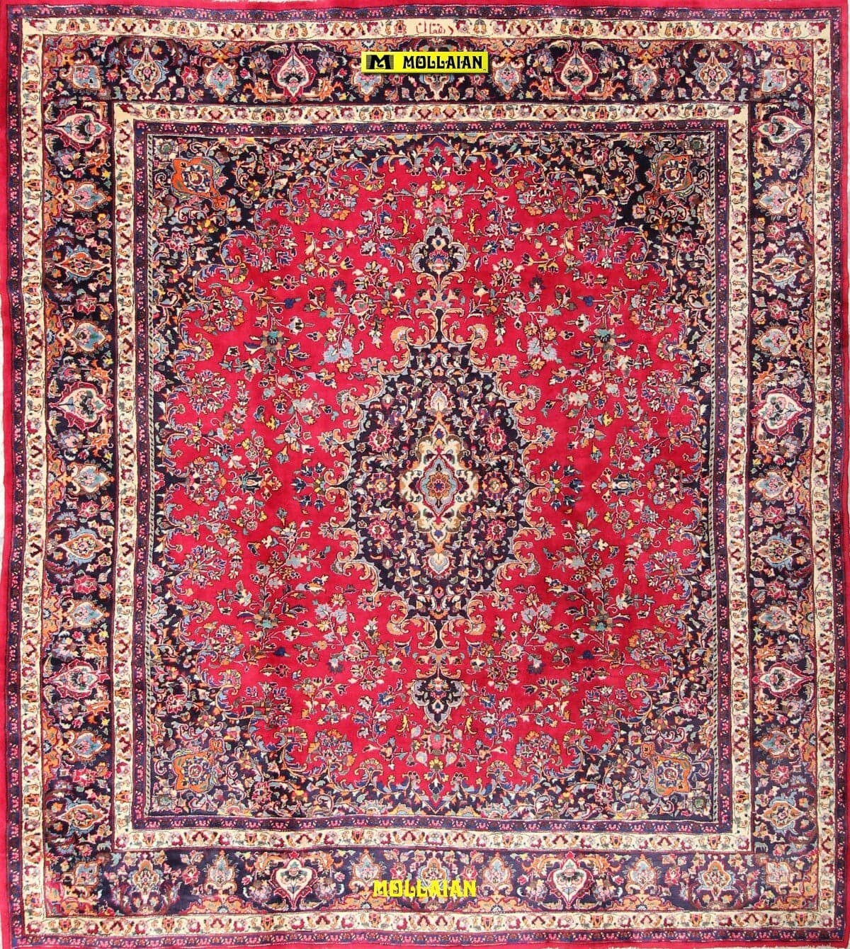 Mashad d'epoca Persia 350x310 Casa e cucina/Tessili per la casa/Tappeti e tappetini/Tappeti Mollaian Tappeti - Lecce, Commerciovirtuoso.it