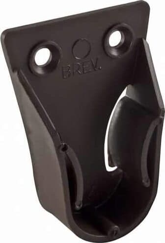 MASIDEF---2-PEZZI---SUPPORTI-REGGITUBO-IN-PLASTICA-RESISTENTE-COLORE-MARRONE---PER-TUBI-Ø20MM
