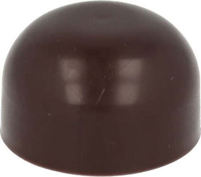 MASIDEF---4-FERMAPORTA-BOERO-IN-PLASTICA-MARRONE-ADESIVI