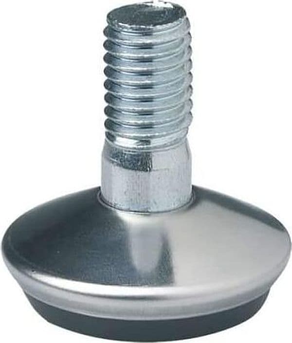 MASIDEF---4-PEZZI---PIEDI-REGOLABILI-CROMO-8X32MM---PORTATA-30kg