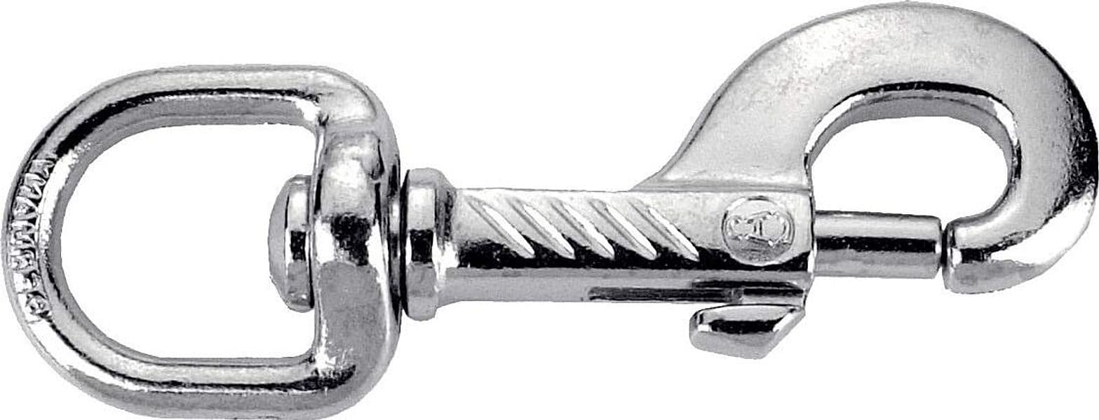 MASIDEF---Moschettone-con-anello-girevole,-nichelato