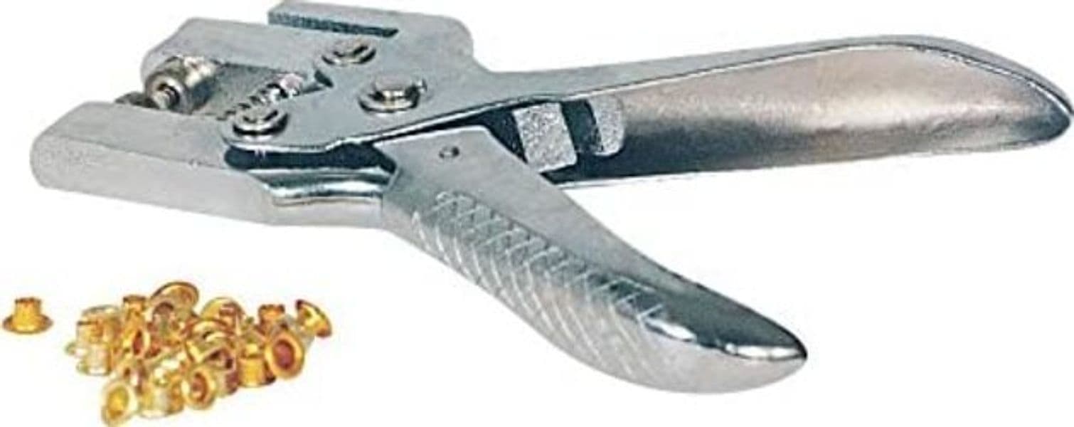MASIDEF---PINZA-OCCHIELLATRICE-PROFESSIONALE-CON-100-OCCHIELLI-4,5MM